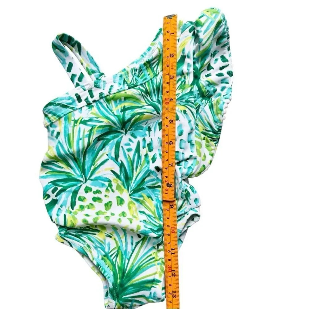 Janie and Jack Baby Pineapple Ruffle One Piece Bathing Suit. 6-12 Months. NWOT. - Picture 5 of 10
